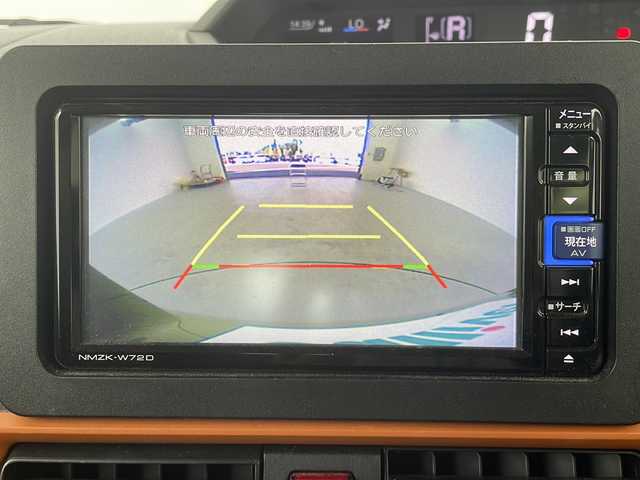 ダイハツ タント ファンクロスターボ 神奈川県 2022(令4)年 2.9万km フォレストカーキメタリック ナビ（NMZK-W72D）/【Bluetooth/フルセグTV/CD/DVD】/ターボ車/両側パワースライドドア/衝突被害軽減ブレーキ/前後コーナーセンサー/アイドリングストップ/シートヒーター/ETC/オートエアコン/ドライブレコーダー/ステアリングスイッチ/LEDオートライト/純正15インチアルミホイール/電動格納ミラー