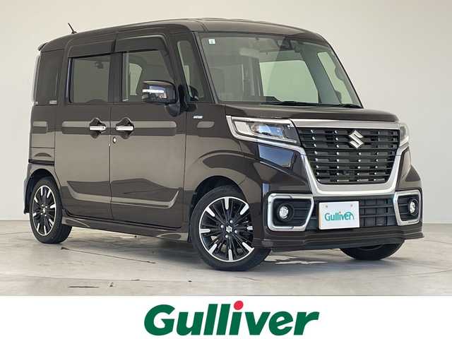スズキ スペーシア カスタム HYBRID XS 愛知県 2019(平31)年 3.9万km アーバンブラウンパールメタリック 純正SDナビ/フルセグTV/ヘッドアップディスプレイ/アラウンドビューカメラ/ヘッドアップディスプレイ/両側電動スライドドア/コーナーセンサー/社外ドラレコ/ステアリングスイッチ/スマートキー/プッシュスタート/ETC