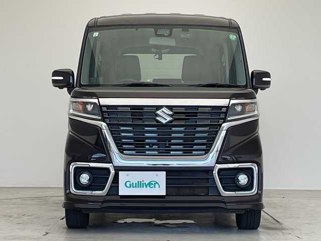 スズキ スペーシア カスタム HYBRID XS 愛知県 2019(平31)年 3.9万km アーバンブラウンパールメタリック 純正SDナビ/フルセグTV/ヘッドアップディスプレイ/アラウンドビューカメラ/ヘッドアップディスプレイ/両側電動スライドドア/コーナーセンサー/社外ドラレコ/ステアリングスイッチ/スマートキー/プッシュスタート/ETC