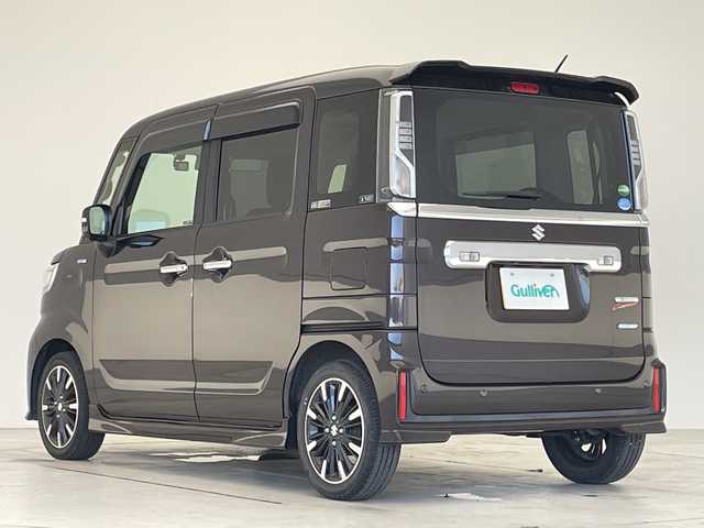 スズキ スペーシア カスタム HYBRID XS 愛知県 2019(平31)年 3.9万km アーバンブラウンパールメタリック 純正SDナビ/フルセグTV/ヘッドアップディスプレイ/アラウンドビューカメラ/ヘッドアップディスプレイ/両側電動スライドドア/コーナーセンサー/社外ドラレコ/ステアリングスイッチ/スマートキー/プッシュスタート/ETC
