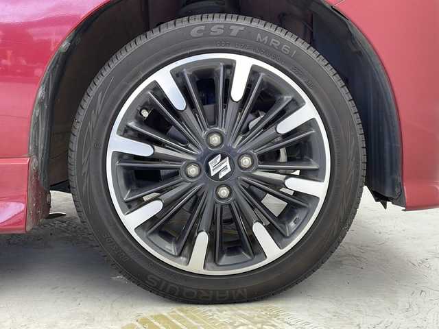 スズキ スペーシア カスタム HYBRID XS ターボ 茨城県 2018(平30)年 3.1万km フェニックスレッドパール/ブルーイッシュブラックパール ナビ　フルセグＴＶ　衝突軽減ブレーキ　両側電動スライドドア　シートヒーター　ビルトインＥＴＣ　コーナーセンサー　車線逸脱警報装置　アイドリングストップ　ドアバイザー　電動格納ミラー　ターボ車　禁煙車