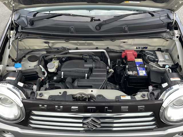 スズキ ハスラー Jスタイル Ⅲ 山口県 2018(平30)年 1.4万km アーバンブラウンパールメタリック/スチールシルバー2トーン ワンオーナー/禁煙車/スマートキー/プッシュスタート/全方位カメラ/純正メモリナビ/(DTV/BT/DVD/ラジオ)/シートヒーター/アイドリングストップ/オートエアコン/オートライト/純正フロアマット/純正アルミホイール/衝突軽減ブレーキ/横滑り防止装置/車線逸脱警報装置/保証書/取扱説明書/記録簿