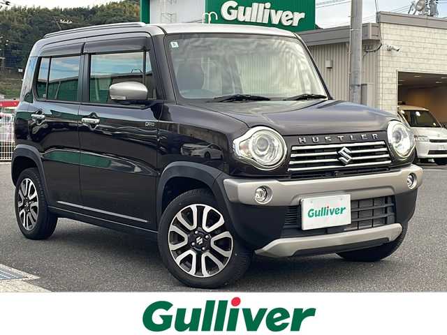 スズキ ハスラー Jスタイル Ⅲ 山口県 2018(平30)年 1.4万km アーバンブラウンパールメタリック/スチールシルバー2トーン ワンオーナー/禁煙車/スマートキー/プッシュスタート/全方位カメラ/純正メモリナビ/(DTV/BT/DVD/ラジオ)/シートヒーター/アイドリングストップ/オートエアコン/オートライト/純正フロアマット/純正アルミホイール/衝突軽減ブレーキ/横滑り防止装置/車線逸脱警報装置/保証書/取扱説明書/記録簿