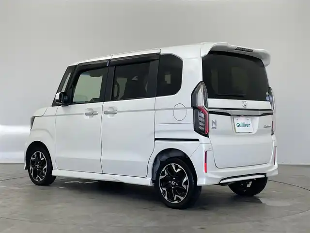 ホンダ Ｎ ＢＯＸ カスタム G EX ターボ ホンダセンシング 埼玉県 2017(平29)年 3.3万km プレミアムホワイトパールⅡ 社外ナビ/バックカメラ　/ＥＴＣ　/ミラー型ドライブレコーダー　/アダクティブクルーズコントロール　/レーンキープアシスト/クリアランスソナー/両側パワースライドドア　/シートヒーター　/ＬＥＤヘッドライト/純正アルミホイール　/スペアキー/スマートキー