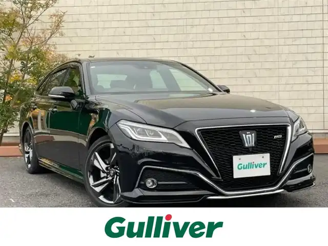 トヨタ クラウン ハイブリッド RS リミテッド 茨城県 2020(令2)年 5.5万km プレシャスブラックパール ワンオーナー/純正ナビ　/-TV/BT/AM/FM/衝突軽減システム　/全方位カメラ　/ＥＴＣ２．０　/ＬＥＤヘッドライト　/D席N席パワーシート　/D席N席シートヒーター　/プッシュスタート　/ドライブレコーダー前後　/ステアリングヒーター　/クルーズコントロール/電動格納ミラー