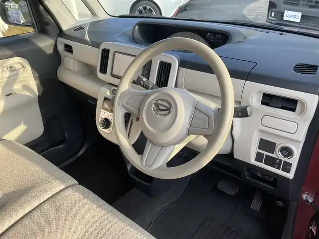 ダイハツ ムーヴ キャンバス X 愛知県 2017(平29)年 9.2万km ファイアークォーツレッドM 【(株)IDOMが運営する【じしゃロン名古屋鳴海店】の自社ローン対象車両になります。こちらは現金ご利用時の価格です。自社ローンご希望の方は別途その旨お申付け下さい。】/社外ナビ／フルセグＴＶ／ＢＴ／ＣＤ／ＤＶＤ　/バックカメラ　/ＥＴＣ　/アイドリングストップ　/横滑り防止装置　/盗難防止装置　/オートライト　/純正フロアマット　/レベライザー　/エンジンプッシュスタート　/ドアバイザー