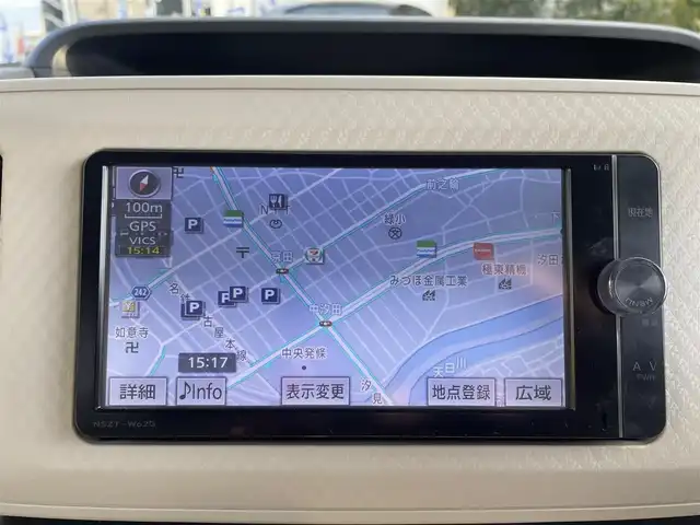 ダイハツ ムーヴ キャンバス X 愛知県 2017(平29)年 9.2万km ファイアークォーツレッドM 【(株)IDOMが運営する【じしゃロン名古屋鳴海店】の自社ローン対象車両になります。こちらは現金ご利用時の価格です。自社ローンご希望の方は別途その旨お申付け下さい。】/社外ナビ／フルセグＴＶ／ＢＴ／ＣＤ／ＤＶＤ　/バックカメラ　/ＥＴＣ　/アイドリングストップ　/横滑り防止装置　/盗難防止装置　/オートライト　/純正フロアマット　/レベライザー　/エンジンプッシュスタート　/ドアバイザー