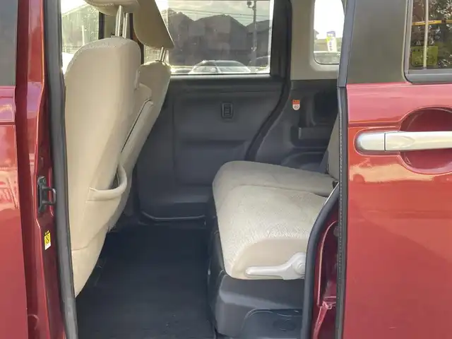 ダイハツ ムーヴ キャンバス X 愛知県 2017(平29)年 9.2万km ファイアークォーツレッドM 【(株)IDOMが運営する【じしゃロン名古屋鳴海店】の自社ローン対象車両になります。こちらは現金ご利用時の価格です。自社ローンご希望の方は別途その旨お申付け下さい。】/社外ナビ／フルセグＴＶ／ＢＴ／ＣＤ／ＤＶＤ　/バックカメラ　/ＥＴＣ　/アイドリングストップ　/横滑り防止装置　/盗難防止装置　/オートライト　/純正フロアマット　/レベライザー　/エンジンプッシュスタート　/ドアバイザー