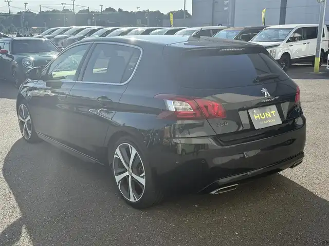 プジョー ３０８ GT ブルーHDi 千葉県 2016(平28)年 10.1万km ペルラネラブラック ユーザー買取車両/純正ナビ/・BT/CD/USB/バックカメラ/ステアリングスイッチ/MTモードAT/クルーズコントロール/ETC/LEDヘッドライト/オートライト/スマートキー/プッシュスタート