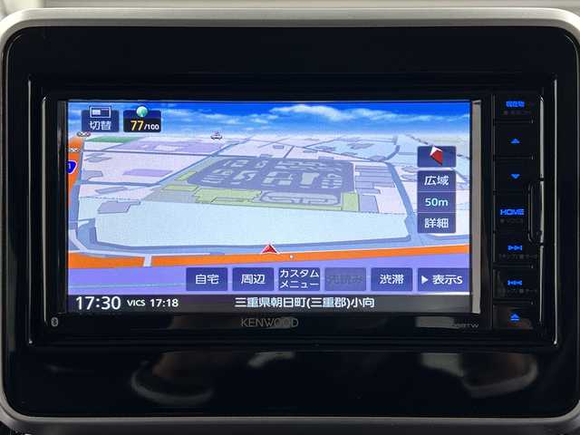 スズキ スペーシア カスタム HYBRID XS ターボ 三重県 2021(令3)年 2.5万km ブリスクブルーM /禁煙車//純正ナビ//バックカメラ//両側パワースライドドア//レーダークルーズコントロール//パドルシフト//運転席シートヒーター//パドルシフト//ETC//GPSレーダー//電格ミラー//LEDヘッドライト//オートライト//ドライブレコーダー//プッシュスタート//スマートキー//純正15インチアルミホイール