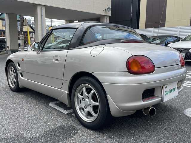 スズキ カプチーノ 広島県 1992(平4)年 7.5万km サテライトシルバーメタリック /登録時走行距離/　　　　　　　74724キロ/ターボ/黒合皮シート/ETC/取扱説明書/
