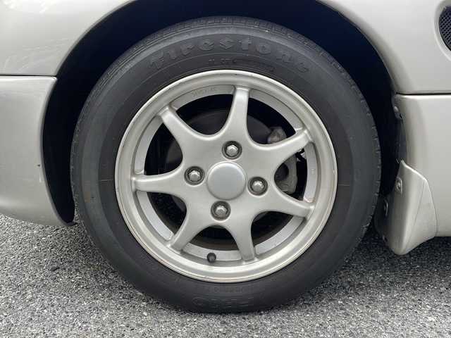 スズキ カプチーノ 広島県 1992(平4)年 7.5万km サテライトシルバーメタリック /登録時走行距離/　　　　　　　74724キロ/ターボ/黒合皮シート/ETC/取扱説明書/