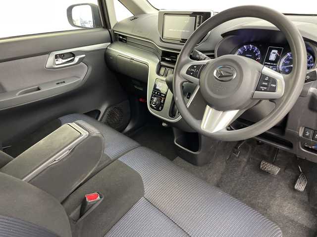 ダイハツ ムーヴ カスタム X SAⅡ 富山県 2015(平27)年 7.7万km ブラックマイカメタリック/ファイアークォーツレッドメタリック 2トーン ナビ（CD　DVD　bluetooth）/フルセグTV/バックカメラ/リアコーナーセンサー/ETC/スマートキー/プッシュスタート/オートライト/LEDヘッドライト/フォグ/衝突軽減ブレーキ/車線逸脱警告/横滑防止装置/純正バイザー/保証書