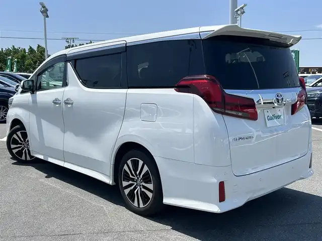 トヨタ アルファード S Cパッケージ 奈良県 2021(令3)年 3.6万km ホワイトパールクリスタルシャイン ツインムーンルーフ/純正９インチディスプレイオーディオ/リアシートエンターテイメントシステム/ジデタルインナーミラー/ブラインドスポットミニター/純正18インチアルミホイール/両側パワースライドドア/パワーバックドア/ブラック合皮シート/フルセグ/電動パーキングブレーキ　/ブレーキホールド　/前後ドライブレコーダー/ステアリングヒーター