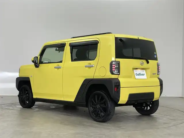 ダイハツ タフト G 埼玉県 2020(令2)年 1.7万km レモンスカッシュクリスタルM 社外１０インチナビ　バックカメラ　シートヒーター　ドライブレコーダー　社外アルミホイール　ルーフレール 　スマートキー　オートライト　ＬＥＤヘッドライト　ＣＤ　ＤＶＤ　地デジフルセグＴＶ　Ｂｌｕｅｔｏｏｔｈ　ＵＳＢ　スペアキー