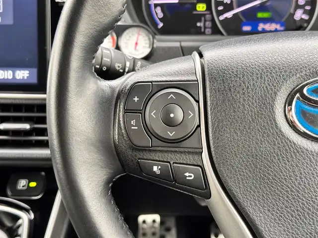 トヨタ ヴォクシー ハイブリッド ZS 煌Ⅱ 宮城県 2019(令1)年 2.5万km ブラッキッシュアゲハガラスフレーク セーフティセンス/・プリクラッシュセーフティ/・レーンディパーチャーアラート/・オートマチックハイビーム/・先行車発進告知機能/インテリジェントクリアランスソナー/純正12インチフリップダウンモニター（V12T-R68C）/純正10インチナビ（NSZN-Z68T）/・CD/DVD/・Bluetooth/・フルセグTV/バックカメラ/ビルトインETC/ドライブレコーダー/GPSレーダー探知機/両側パワースライドドア/前席シートヒーター/革巻きステアリング/クルーズコントロール/ステアリングスイッチ/LEDヘッドランプ/フォグランプ/オートライト/スマートキー＆プッシュスタート/スペアキー1本/電動格納ミラー/純正16インチAW/純正フロアマット/純正ドアバイザー/Wエアバッグ