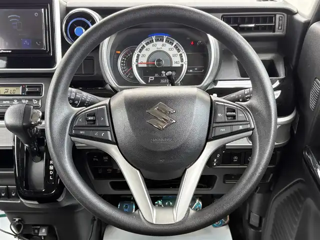 スズキ スペーシア カスタム HYBRID GS 岩手県 2020(令2)年 3.7万km ブリスクブルーM スズキセーフティサポート/・車線逸脱抑制制御機能/・車線逸脱警報機能/・パーキングソナー/・横滑り防止装置/・ハイビームアシスト/アダプティブクルーズコントロール/デュアルカメラブレーキサポート/純正7インチナビ【地図SD無】/・BT.CD.DVD.USB.AUX/バックカメラ/片側パワースライドドア/前席シートヒーター/ビルトインETC/ドライブレコーダー（FR）/プッシュスタート/スマートキー×2/アイドリングストップ/LEDヘッドライト/LEDフォグライト/ステアリングスイッチ/純正フロアマット/純正14インチAW/ロールサンシェード