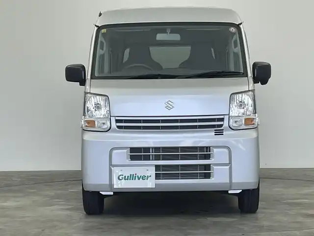 スズキ エブリイ PA 群馬県 2023(令5)年 0.9万km シルキーシルバーメタリック 禁煙車　純正オーディオ　オートライト　アイドリングストップ　横滑り防止装置　ヘッドライトレベライザー　スペアキー　両側スライドドア　マニュアルエアコン　ＡＢＳ　Ｗエアバック　電動格納ミラー