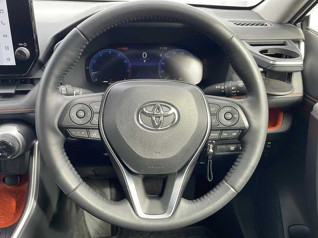 トヨタ ＲＡＶ４ アドベンチャー 岩手県 2023(令5)年 4.6万km グレーメタリック １０．５型ディスプレイオーディオ　ＨＤＭＩ接続　全周囲Ｃ　スマートフォン連携　フルセグ　デジタルミラー　エアシートヒーター　ＥＴＣ２．０　ステアヒーター　ＴＡＮＡＢＥ製スプリング　ルーフキャリア