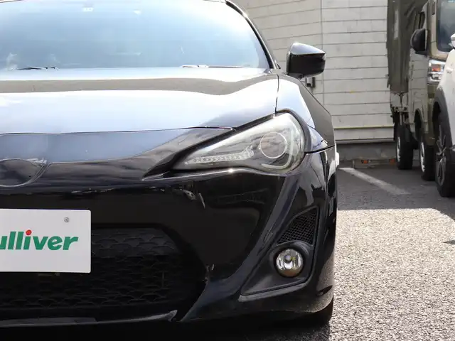 トヨタ ８６ GT 神奈川県 2013(平25)年 8.5万km 黒 TRDエアロ/：TRDスポーツマフラー/追加メーター/：社外シフトノブ/社外18インチホワイトアルミホイール/社外ヘッドライト/：社外LEDテールレンズ/純正フロアマット/ETC