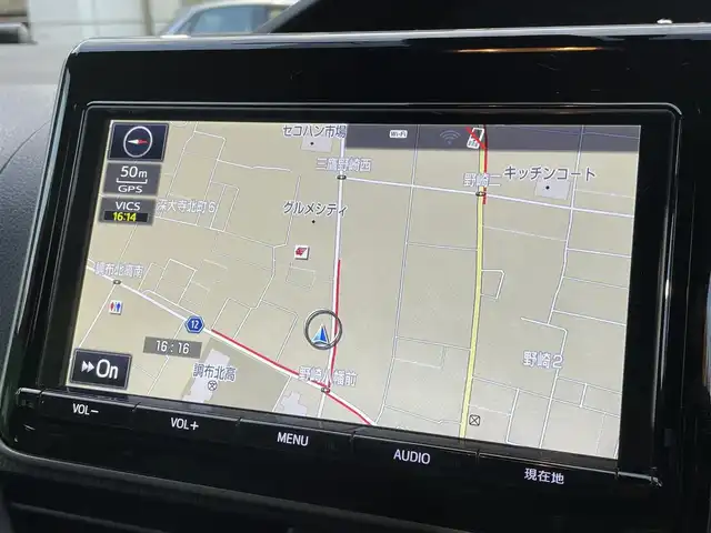 トヨタ エスクァイア ハイブリッド Gi ブラックテーラード 東京都 2016(平28)年 4.5万km スパークリングブラックパールクリスタルシャイン 純正9インチナビ（NSZT-Y66T）/・フルセグTV/DVD/Bluetoothオーディオ/両側電動スライドドア/バックカメラ/ドライブレコーダー前後/トヨタセーフティセンスC/・プリクラッシュセーフティシステム/・レーンディパーチャーアラート/・オートマチックハイビーム/合皮シート/前席シートヒーター/純正15インチアルミホイール/保証書/取扱説明書/スペアキー