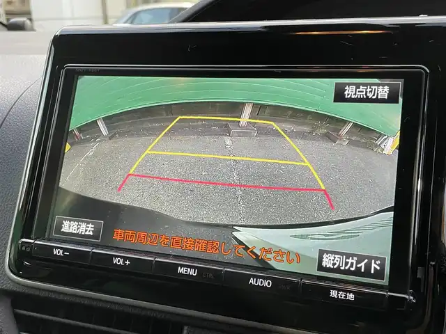 トヨタ エスクァイア ハイブリッド Gi ブラックテーラード 東京都 2016(平28)年 4.5万km スパークリングブラックパールクリスタルシャイン 純正9インチナビ（NSZT-Y66T）/・フルセグTV/DVD/Bluetoothオーディオ/両側電動スライドドア/バックカメラ/ドライブレコーダー前後/トヨタセーフティセンスC/・プリクラッシュセーフティシステム/・レーンディパーチャーアラート/・オートマチックハイビーム/合皮シート/前席シートヒーター/純正15インチアルミホイール/保証書/取扱説明書/スペアキー