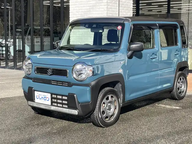 スズキ ハスラー HYBRID G 高知県 2020(令2)年 7.3万km デニムブルー ガンメタリック 2トーン (株)IDOMが運営する【じしゃロン高知店】の自社ローン対象車両になります。こちらは現金ご利用時の価格です。自社ローンご希望の方は別途その旨お申付け下さい。