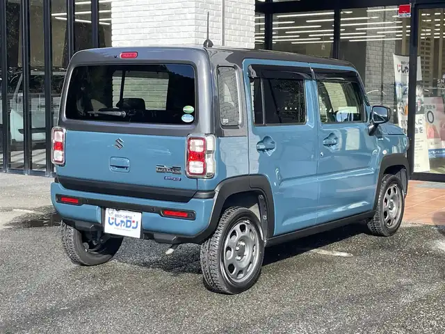スズキ ハスラー HYBRID G 高知県 2020(令2)年 7.3万km デニムブルー ガンメタリック 2トーン (株)IDOMが運営する【じしゃロン高知店】の自社ローン対象車両になります。こちらは現金ご利用時の価格です。自社ローンご希望の方は別途その旨お申付け下さい。