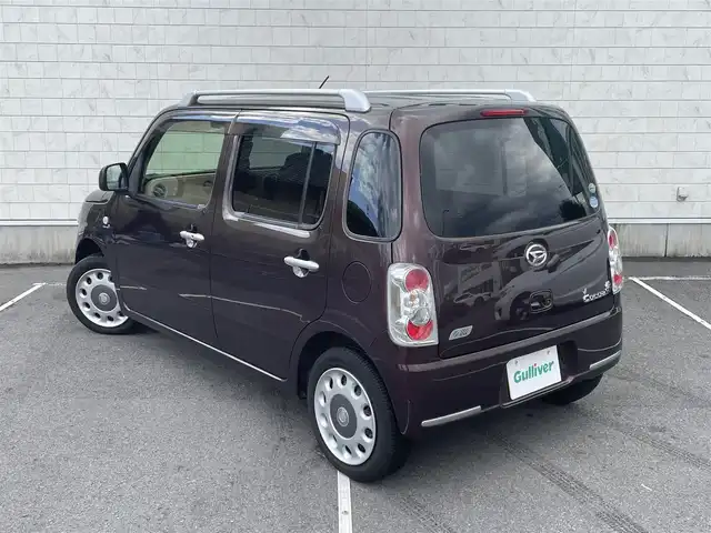 ダイハツ ミラ ココア プラスX 静岡県 2015(平27)年 4.9万km プラムブラウンクリスタルマイカ 社外ナビ　/・ＴＶ　/・ＤＶＤ再生　/・ＵＳＢ入力端子　/スマートキー　/前後ドラレコ　/ＥＴＣ　/ベンチシート　/社外フロアマット　/ＬＥＤライト　/ルーフレール