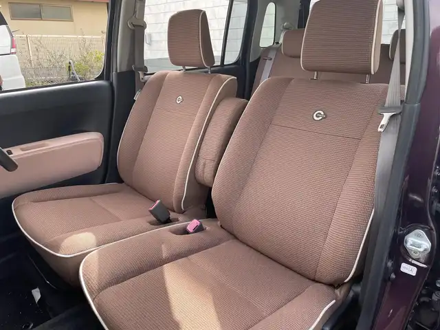 ダイハツ ミラ ココア プラスX 静岡県 2015(平27)年 4.9万km プラムブラウンクリスタルマイカ 社外ナビ　/・ＴＶ　/・ＤＶＤ再生　/・ＵＳＢ入力端子　/スマートキー　/前後ドラレコ　/ＥＴＣ　/ベンチシート　/社外フロアマット　/ＬＥＤライト　/ルーフレール