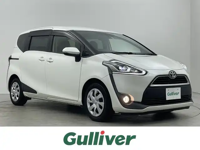 トヨタ シエンタ G クエロ 埼玉県 2017(平29)年 4.7万km ホワイトパールクリスタルシャイン 衝突被害軽減ブレーキ/純正7インチSDナビ/フリップダウンモニター/両側パワースライドドア/バックカメラ/LEDヘッドライト/レーンキープアシスト/オートエアコン/オートマチックハイビーム/アイドリングストップ/横滑り防止装置/フルセグTV/CD/Bluetooth/ステアリングスイッチ/スマートキー/プッシュスタート
