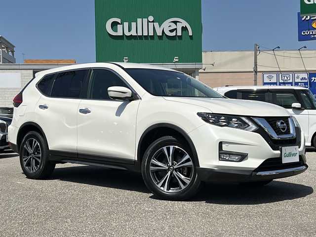 日産 エクストレイル 20Xi 石川県 2018(平30)年 2.6万km ブリリアントホワイトパール 純正９インチナビ/   フルセグTV/CD/DVD/Bluetooth/衝突軽減/プロパイロット/全方位モニター/スマートルームミラー/電動リアゲート/ドライブレコーダー/純正フロアマット/プッシュスタート/スマートキー/ＥＴＣ/ＬＥＤライト