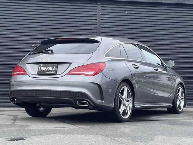 メルセデス・ベンツ ＣＬＡ１８０ Sブレイク　スポーツ 三重県 2016(平28)年 3.8万km マウンテングレー パノラミックスライディングルーフ/純正HDDナビ/ （DVD/フルセグTV/Bluetooth/USB）/バックカメラ/ETC2.0/ハーフレザーシート/D席パワーシート/前席シートヒーター/レーダーセーフティーパッケージ/・アクティブディスタンスアシストディストロニック(全自動再発進機能付)/・アクティブブレーキアシスト(歩行者/飛び出し検知機能付)/・PRE-SAFEインパルス(前面衝突被害軽減機能)/・アクティブブラインドスポットアシスト/・アクティブレーンキーピングアシスト/・リアCPA(被害軽減ブレーキ付後方衝突警告システム)/・トラフィックサインアシスト/横滑り防止装置/純正18インチアルミホイール/スマートキー/オートライト/純正LEDヘッドライト/パドルシフト/スペアキー1本/取扱説明書