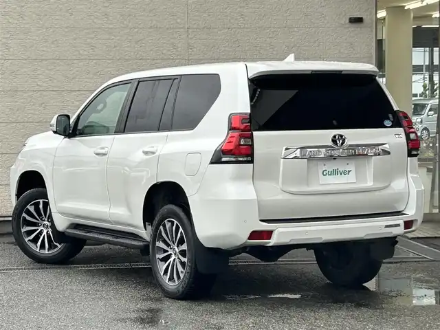 トヨタ ランドクルーザー プラド TX Lパッケージ 兵庫県 2020(令2)年 3.5万km ホワイトパールクリスタルシャイン 純正メーカーOPナビ/（AM/FM/CD/TV/BT)/フルセグTV/全周囲カメラ/ETC/オートハイビーム/フルレザーシート/前席パワーシート/シートヒーター/ベンチレーション/トヨタセーフティーセンス/レーダークルーズコントロール/レーンキープアシスト/前後ドライブレコーダー/純正フロアマット/LEDヘットライト/純正19インチアルミホイール/取扱説明書/保証書