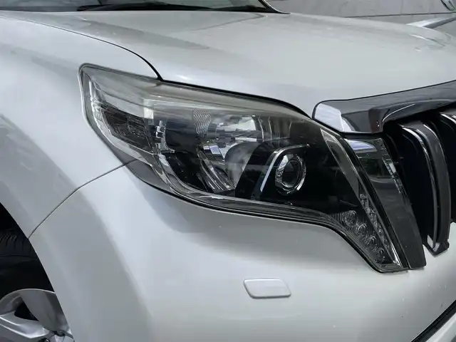 トヨタ ランドクルーザー プラド TX 埼玉県 2014(平26)年 5.6万km ホワイトパールクリスタルシャイン ワンオーナー/外部検査済み/中期型/OPナビゲーション/（CD/DVD/Bluetooth/フルセグTV）/バックカメラ/OPルーフレール/サイドステップ/ベージュ内装インテリア/ウインカードアミラー/LEDヘッドライト/全席オートパワーウインドウ/スリップコントロール/スマートキー/スペアキー/新車保証書/取扱説明書