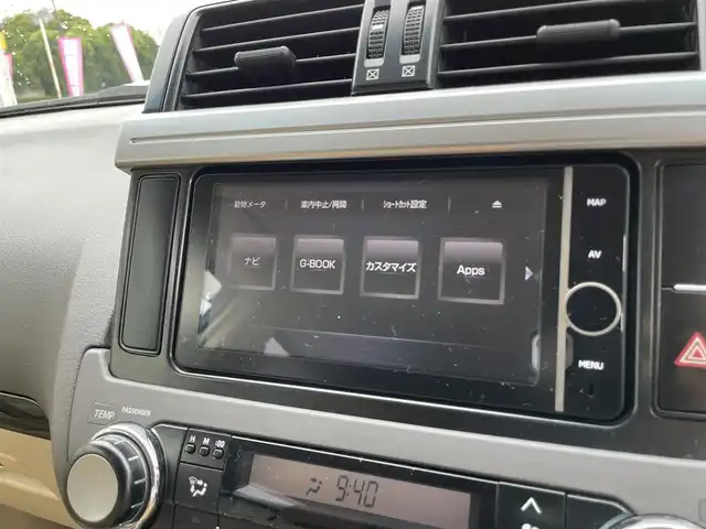 トヨタ ランドクルーザー プラド TX 埼玉県 2014(平26)年 5.6万km ホワイトパールクリスタルシャイン ワンオーナー/外部検査済み/中期型/OPナビゲーション/（CD/DVD/Bluetooth/フルセグTV）/バックカメラ/OPルーフレール/サイドステップ/ベージュ内装インテリア/ウインカードアミラー/LEDヘッドライト/全席オートパワーウインドウ/スリップコントロール/スマートキー/スペアキー/新車保証書/取扱説明書