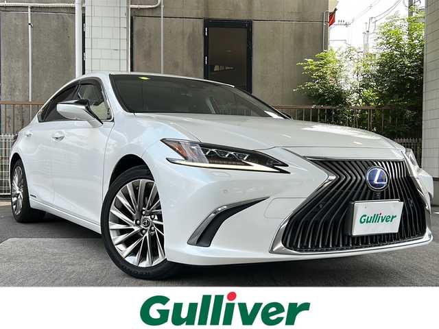 レクサス ＥＳ 300h バージョンL 京都府 2021(令3)年 8.9万km ソニッククォーツ 純正SDナビ/Bluetooth Audio/CD/DVD/USB端子入力/フルセグTV/バックカメラ/パノラミックビューモニター/サンルーフ/三眼LED/レーダークルーズコントロール/パドルシフト/パワーシート(D＋N席)/シートヒーター(全席)/エアーシート(D＋N席)/前席メモリーシート/ベージュレザーシート/電動リアゲート/デジタルインナーミラー/ビルトインETC2.0/前方純正ドライブレコーダー/BSM/HUD/ステアリングヒーター/アイドリングストップ/100V充電/ABS/AFS/横滑り防止装置/前後コーナーセンサー/レーンキープアシスト/盗難防止装置/オートライト/オートマチックハイビーム/純正フロアマット/保証書/取扱説明書/スペアキー