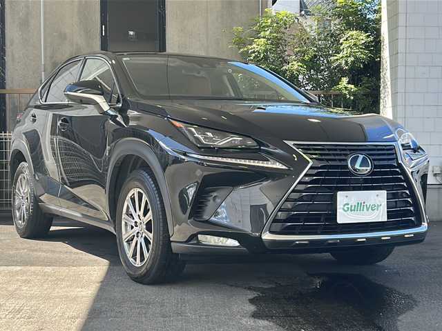 レクサス ＮＸ 300 Iパッケージ 京都府 2020(令2)年 6.3万km グラファイトブラックガラスフレーク ワンオーナー　/純正ＳＤナビ9.8インチ/フルセグＴＶ/Bluetooth/CD/DVD再生機能有/AUX/Miracast/衝突軽減ブレーキ　/茶本革シート/ベンチシート/フルフラットシート/前席パワーシート/D席ポジションメモリー/前席シートヒーター　/全方位カメラ　/前後コーナーセンサー　/前後社外ドライブレコーダー/（DC-DR652)/禁煙車/ＢＳＭ　/パノラマルーフ　/３眼ＬＥＤヘッドライト　/オートライト/オートマチックハイビーム/ウィンカーミラー/パドルシフト/ステアリングヒーター/ブレーキホールド/クルーズコントロール追従有　/レーンキープアシスト/横滑り防止装置/Wサイドエアバッグ/カーテンエアバッグ