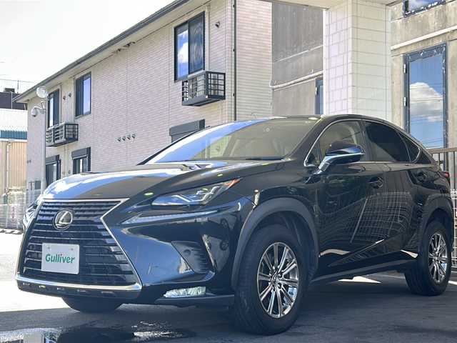 レクサス ＮＸ 300 Iパッケージ 京都府 2020(令2)年 6.3万km グラファイトブラックガラスフレーク ワンオーナー　/純正ＳＤナビ9.8インチ/フルセグＴＶ/Bluetooth/CD/DVD再生機能有/AUX/Miracast/衝突軽減ブレーキ　/茶本革シート/ベンチシート/フルフラットシート/前席パワーシート/D席ポジションメモリー/前席シートヒーター　/全方位カメラ　/前後コーナーセンサー　/前後社外ドライブレコーダー/（DC-DR652)/禁煙車/ＢＳＭ　/パノラマルーフ　/３眼ＬＥＤヘッドライト　/オートライト/オートマチックハイビーム/ウィンカーミラー/パドルシフト/ステアリングヒーター/ブレーキホールド/クルーズコントロール追従有　/レーンキープアシスト/横滑り防止装置/Wサイドエアバッグ/カーテンエアバッグ
