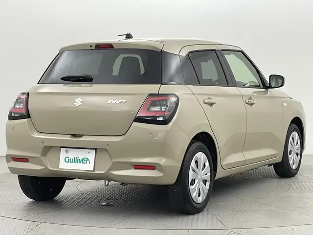 スズキ スイフト XG 新潟県 2024(令6)年 0.4万km キャラバンアイボリーPM 禁煙車/スズキセーフティサポート/純正ディスプレイオーディオ/　　AM/FM/BT/androidauto/applecarplay/アダプティブクルーズコントロール/前席シートヒーター/LEDオートライト/ステアリングスイッチ/ヘッドライトレベライザー/ブラインドスポットモニター/スペアキー/スマートキー