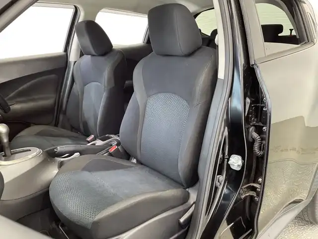 日産 ジューク 15RX Vセレクション 栃木県 2020(令2)年 2.6万km スーパーブラック 純正ナビ/(CD/DVD/フルセグTV/Bluetooth/MSV/SD/AUX)/インテリジェントエマージェンシーブレーキ/・ハイビームアシスト/・車線逸脱警報/全方位カメラ/ETC/前方ドラレコ/禁煙車/オートライト/HIDヘッドライト/横滑り防止装置/フォグランプ/スマートキー/プッシュスタート/アイドリングストップ/ステアリングスイッチ/革巻きステアリング/ウィンカーミラー/電動格納ミラー/純正17インチアルミホイール/純正フロアマット