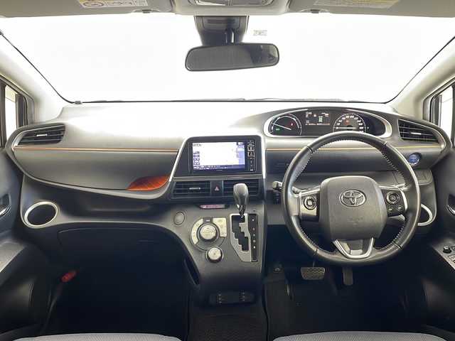 トヨタ シエンタ ハイブリッド G 茨城県 2017(平29)年 6.3万km ブラックマイカ 社外ナビ　フルセグＴＶ　Ｂｌｕｅｔｏｏｔｈ　バックモニター　衝突軽減ブレーキ　両側電動スライドドア　ＬＥＤヘッドランプ　フォグライト　純正１６インチアルミホイール　フルエアロ　ＥＴＣ　スマートキー