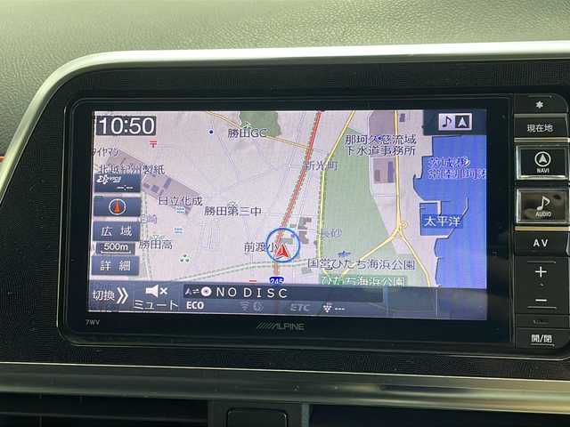 トヨタ シエンタ ハイブリッド G 茨城県 2017(平29)年 6.3万km ブラックマイカ 社外ナビ　フルセグＴＶ　Ｂｌｕｅｔｏｏｔｈ　バックモニター　衝突軽減ブレーキ　両側電動スライドドア　ＬＥＤヘッドランプ　フォグライト　純正１６インチアルミホイール　フルエアロ　ＥＴＣ　スマートキー