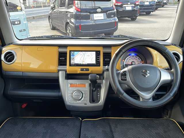 スズキ ハスラー G 山口県 2019(令1)年 5.5万km アクティブイエロー/ブラック2トーンルーフ ワンオーナー/スマートキー×2/社外ナビ【CN-RE05WD】/フルセグTV/Bluetooth/CD/DVD/バックカメラ/衝突被害軽減ブレーキ/D席/N席シートヒーター/ドライブレコーダー/アイドリングストップ/フォグランプ/純正フロアマット/ETC/保証書/取扱説明書