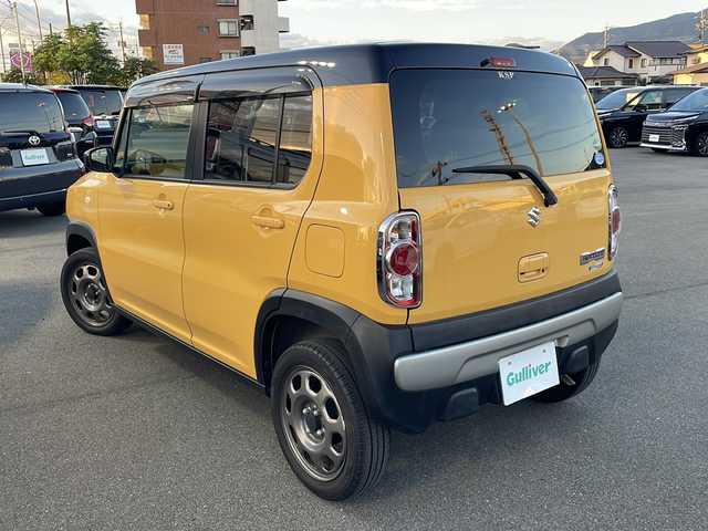 スズキ ハスラー G 山口県 2019(令1)年 5.5万km アクティブイエロー/ブラック2トーンルーフ ワンオーナー/スマートキー×2/社外ナビ【CN-RE05WD】/フルセグTV/Bluetooth/CD/DVD/バックカメラ/衝突被害軽減ブレーキ/D席/N席シートヒーター/ドライブレコーダー/アイドリングストップ/フォグランプ/純正フロアマット/ETC/保証書/取扱説明書