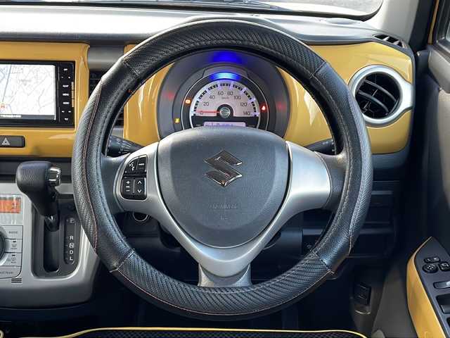 スズキ ハスラー G 山口県 2019(令1)年 5.5万km アクティブイエロー/ブラック2トーンルーフ ワンオーナー/スマートキー×2/社外ナビ【CN-RE05WD】/フルセグTV/Bluetooth/CD/DVD/バックカメラ/衝突被害軽減ブレーキ/D席/N席シートヒーター/ドライブレコーダー/アイドリングストップ/フォグランプ/純正フロアマット/ETC/保証書/取扱説明書