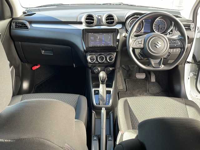 スズキ スイフト HYBRID MG 福島県 2020(令2)年 7.3万km ピュアホワイトP パナソニックメモリナビ　バックＣ　ＢＴ　ＥＴＣ　ＢＳＭ　追従クルコン　ステリモ　前席シートヒーター　電格ミラー　ミラーヒーター　Ｐセンサー　ハロゲンヘッドライト　スマートキー　スペアキー　トノカバー