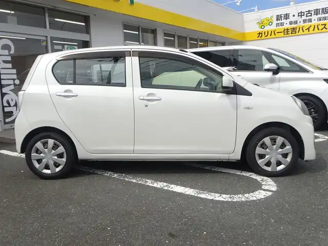 ダイハツ ミラ イース L スマートセレクションSA 静岡県 2015(平27)年 5.2万km パールホワイトⅢ