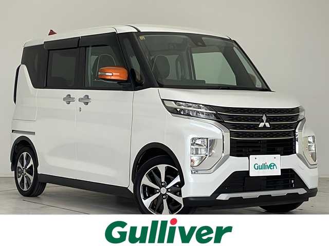 三菱 ｅＫクロススペース G 愛知県 2020(令2)年 1.1万km シルキーホワイト 衝突軽減システム/SDナビ/全方位カメラ/シートヒーター/フルセグ/CD/Bluetooth/バックカメラ/純正アルミホイール/パワースライドドア/LEDヘッドライト/オートライト/ステアリングスイッチ/スマートキー/プッシュスタート