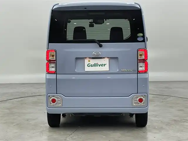 ダイハツ ウェイク G ターボ SA Ⅲ 福岡県 2018(平30)年 4.8万km ミストブルーマイカメタリック 社外ナビ（フルセグＴＶ）　/バックカメラ　/ＥＴＣ　/前後ドライブレコーダー　/衝突被害軽減ブレーキ　/横滑り防止装置　/アイドリングストップ　/両側電動スライドドア　/プッシュスタート　/純正１５インチＡＷ　/ＬＥＤ